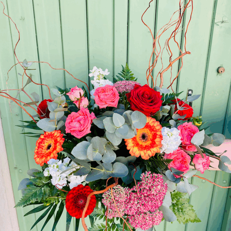 bouquet d'automne pom violette gex