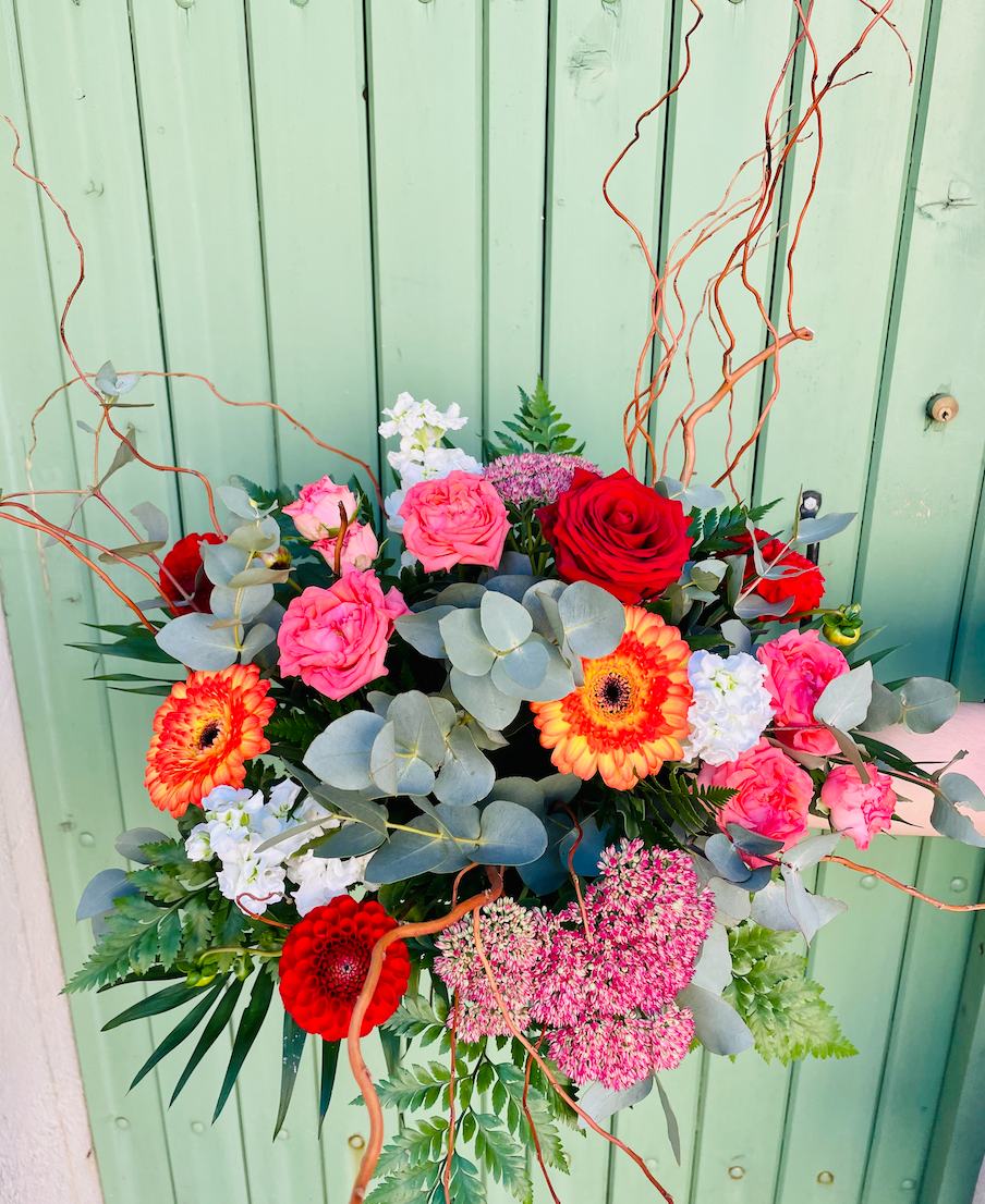 bouquet d'automne pom violette gex