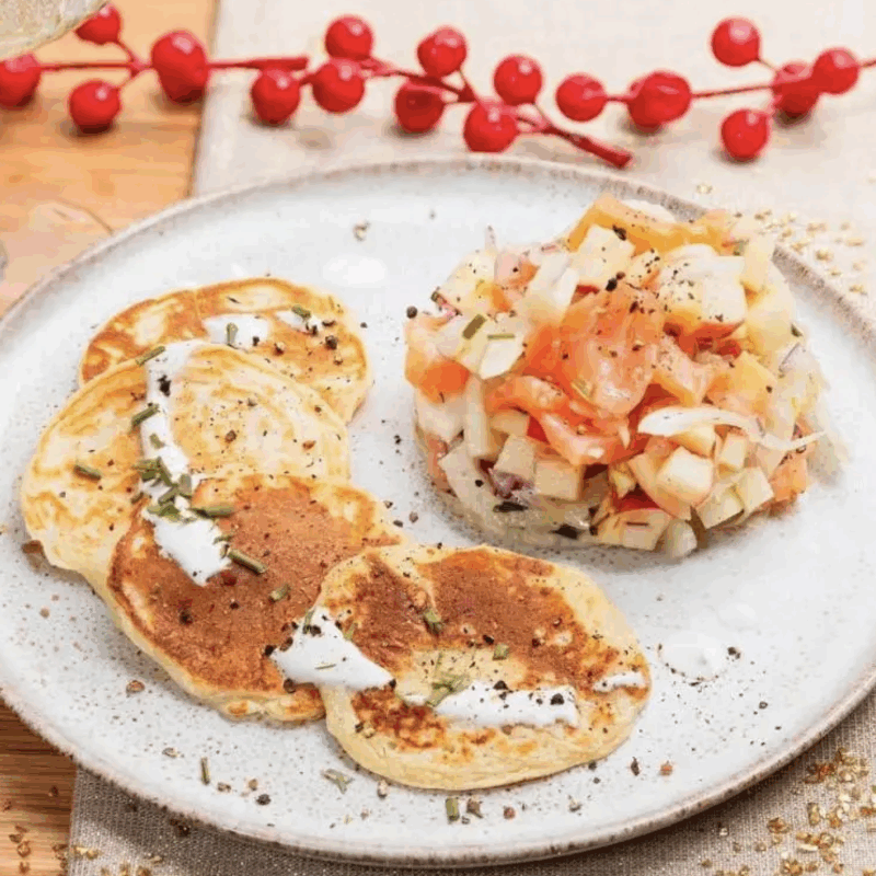 brunch de noël chez Pom Violette Gex