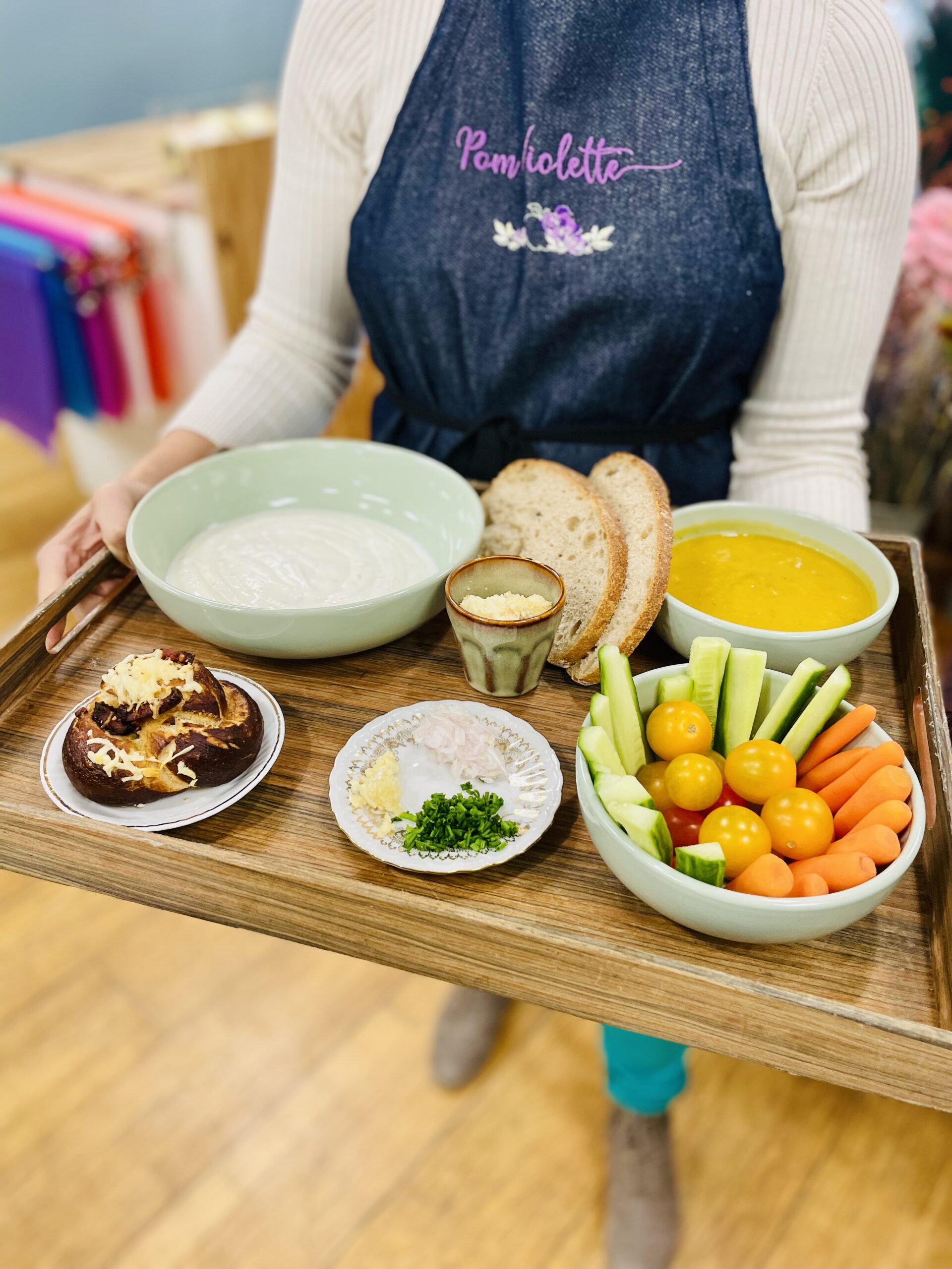 brunch alsacien chez Pom Violette Gex