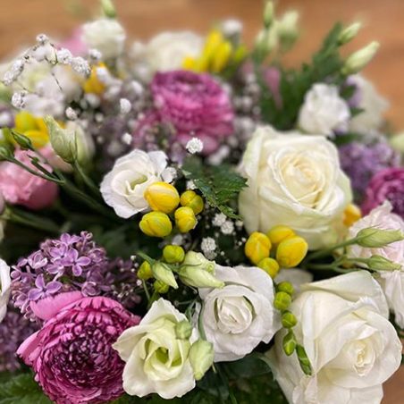 Bouquet prêt à offrir, signé Pom’Violette